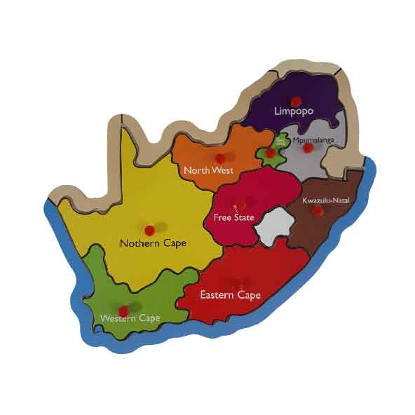 Knob Puzzle - SA Map