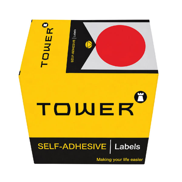 Labels - 32mm - Dot Red - 75's 2