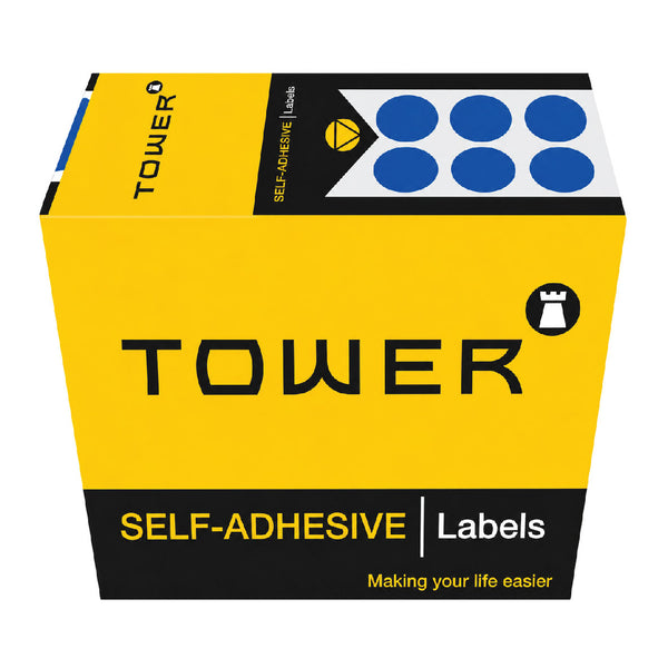 Labels - C10mm - Dot Blue - 700's 2