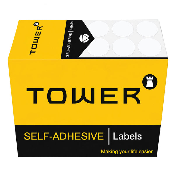 Labels - C13mm - Dot White - 1100's 2