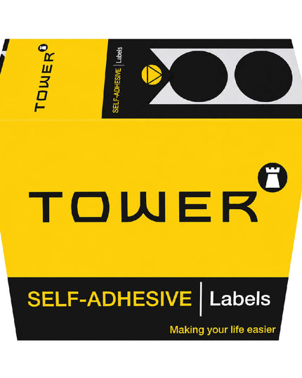 Labels - C19mm - Dot Black - 250's 2