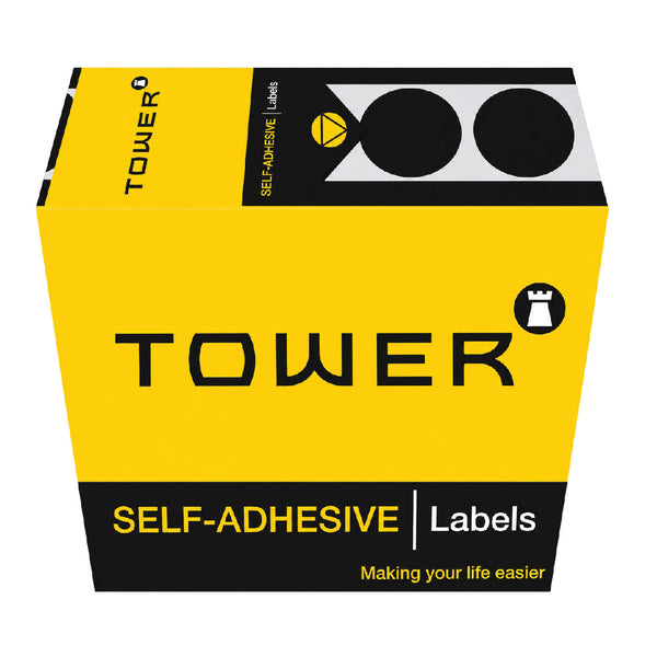 Labels - C19mm - Dot Black - 250's 2