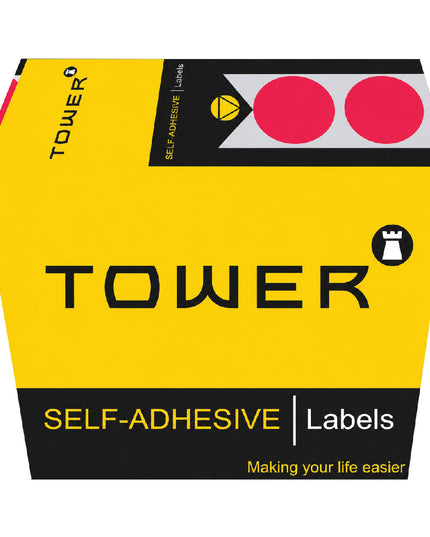 Labels - C19mm - Dot Pink - 250's 2