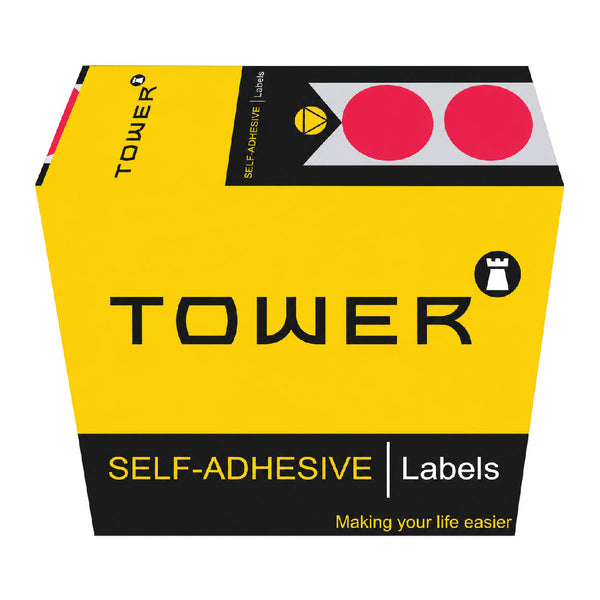 Labels - C19mm - Dot Pink - 250's 2