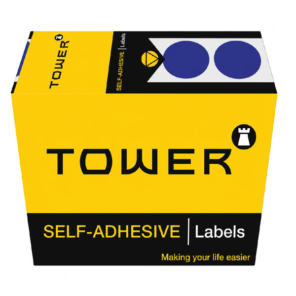 Labels - C19mm Dot Blue - 250's 2