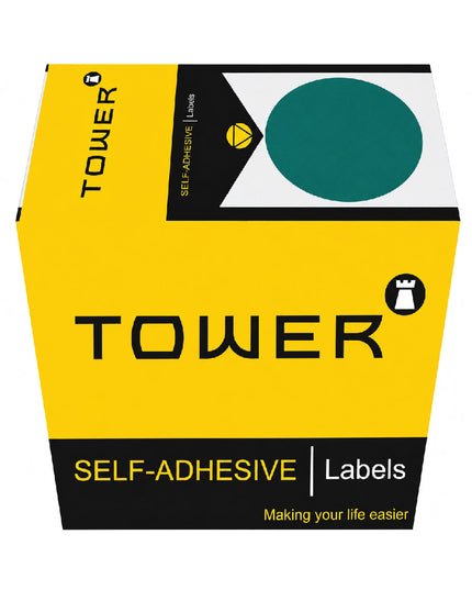 Labels - C32mm - Dot Green - 75's 2