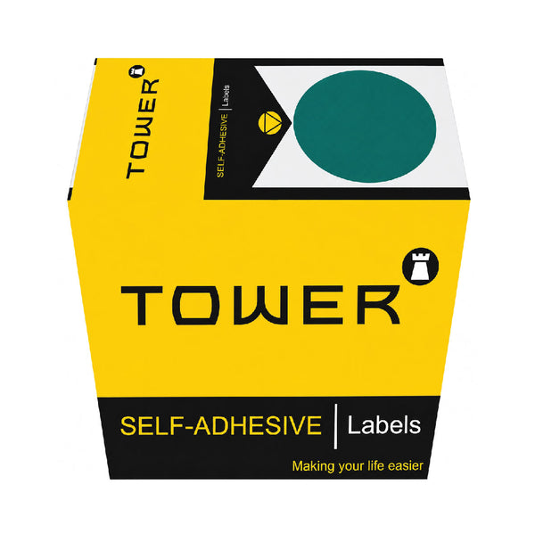 Labels - C32mm - Dot Green - 75's 2