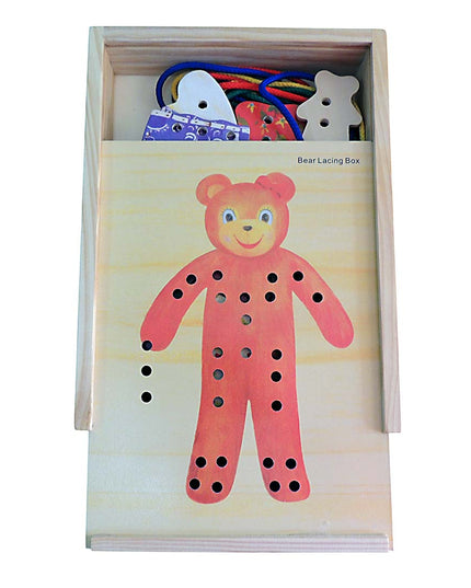 Lacing Bear With Clothes 1