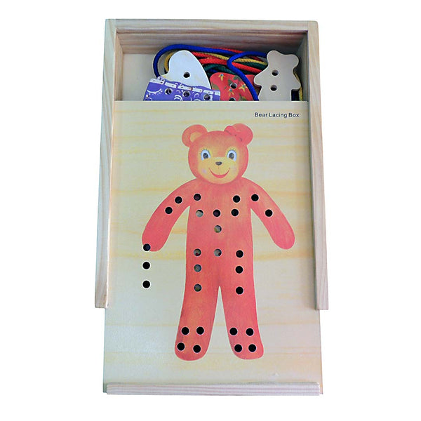 Lacing Bear With Clothes 1