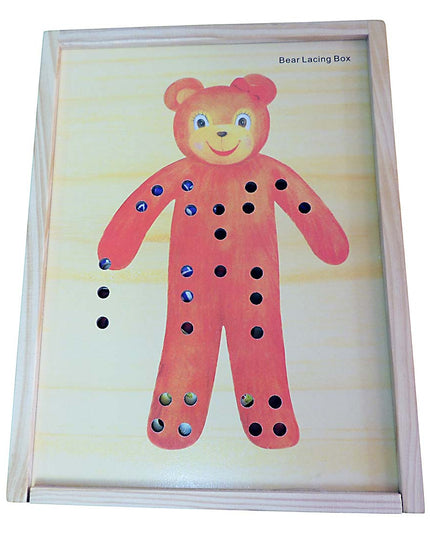 Lacing Bear With Clothes 3