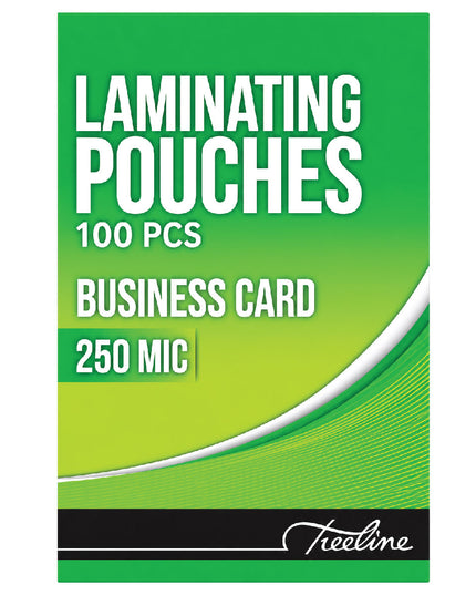 Laminating Pouches Business Card (86x54) - 250 Micron - Pack of 100 2