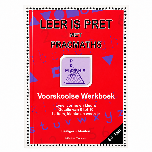 Leer is Pret Met PracMaths - Voorskoolse Werkboek