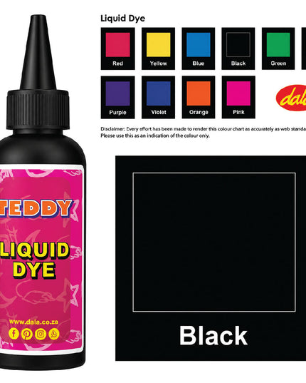 Liquid Dye - 100ml - Black 2
