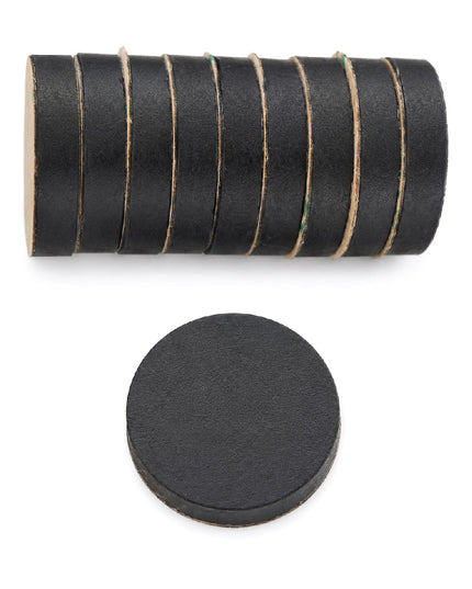 Magnet Round Self-Adhesive 15mm Black 10 Piece 4