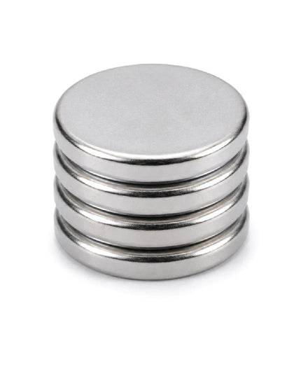 Magnet Round Single-Sided 18mm Nickel 5 Piece 4