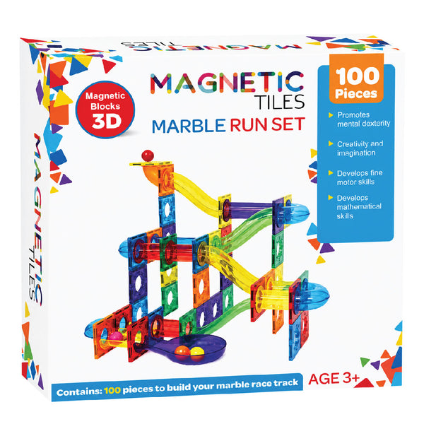 Magnetic Tiles - Marble Run 100 Piece