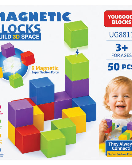 Magnetic Blocks Build 3D 1