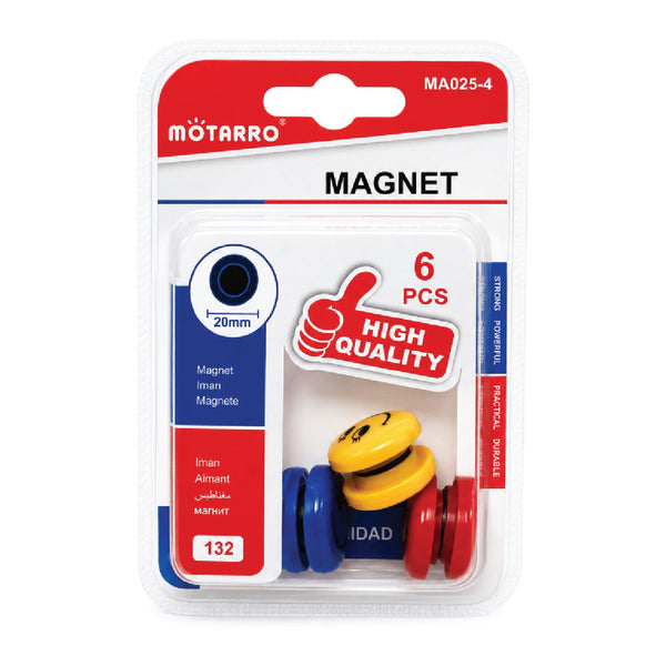Magnetic Buttons 20mm - 6 Piece 2