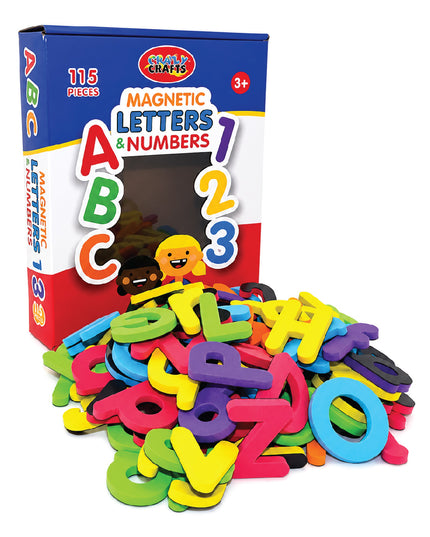 Magnetic Letters and Numbers - 115 Pieces 2