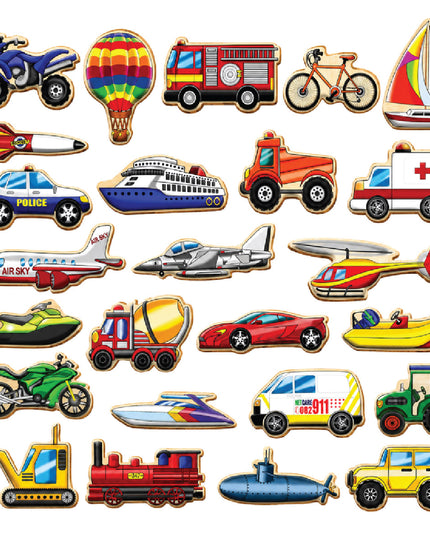 Magnetic Vehicles 25 Piece 7