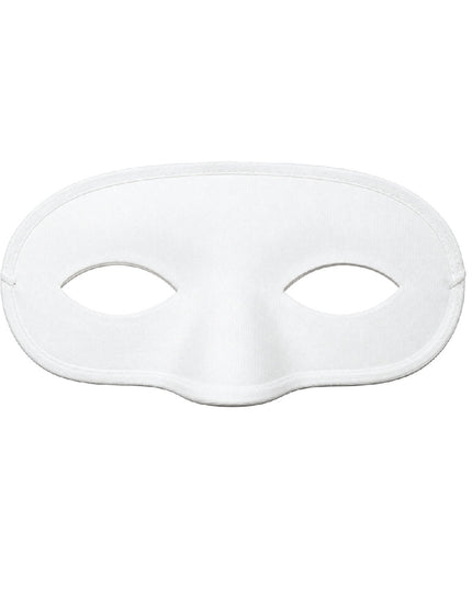 Mask - Plastic - White With Elastic 1