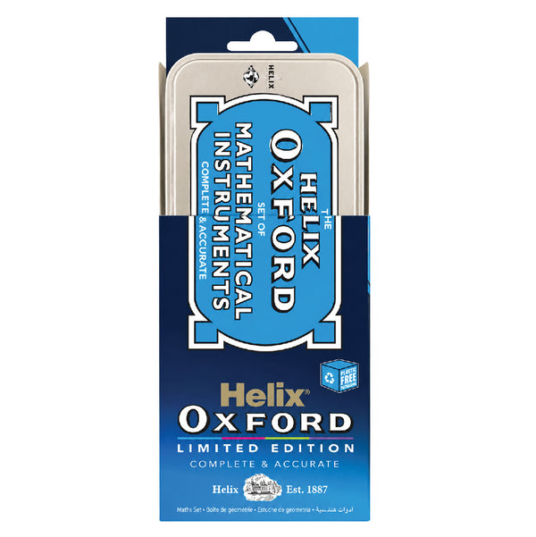 Mathematical Instrument Set Blue - Oxford 2