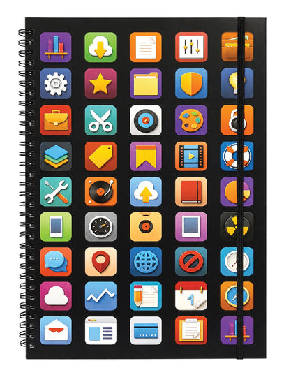 Notebook A4 Soft Cover - 80 Sheets 1