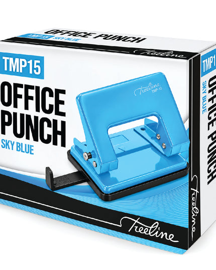 Office Punch Metal 15 sheets - Sky Blue 4