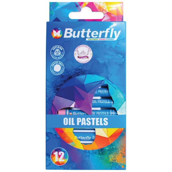 Oil Pastels 12's - Butterfly 1
