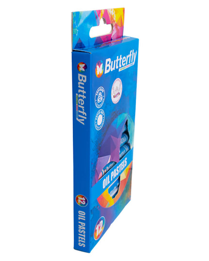 Oil Pastels 12's Butterfly 2