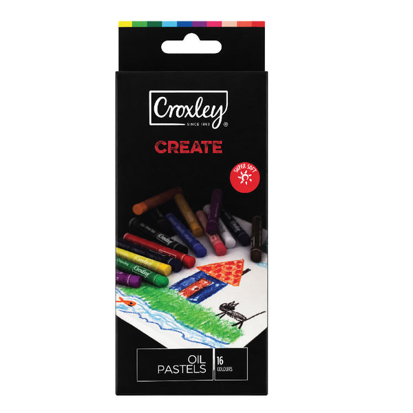 Oil Pastels 16's - Croxley 1