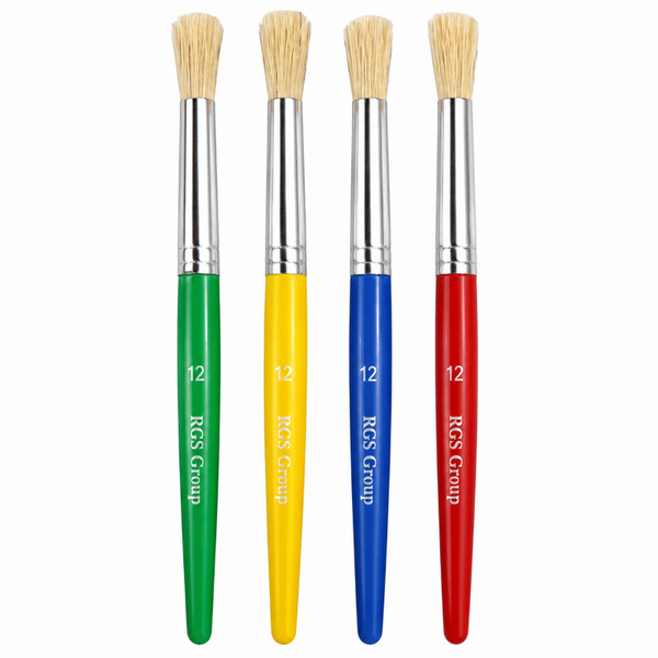 Paint Brushes Round N#12 4 Piece