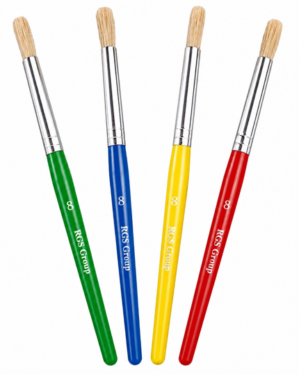 Paint Brushes Round No#8 4 Piece