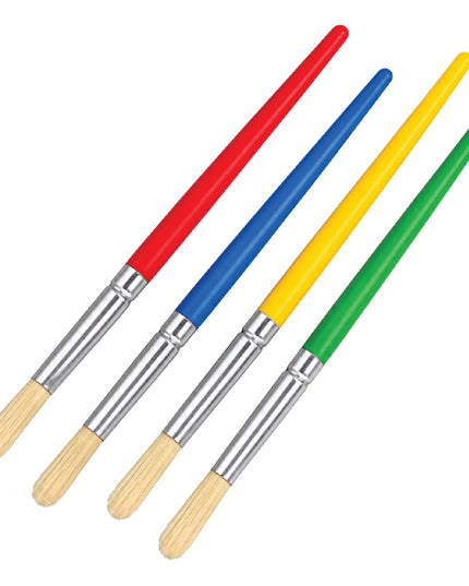 Paint Brushes Round No#2 4 Piece 1
