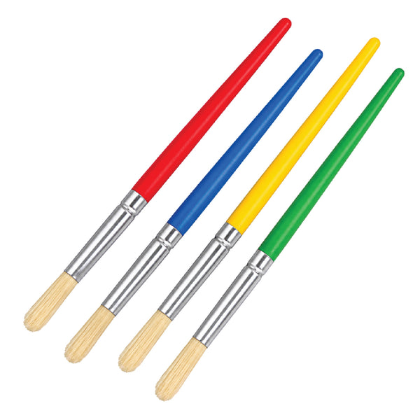 Paint Brushes Round No#2 4 Piece 1
