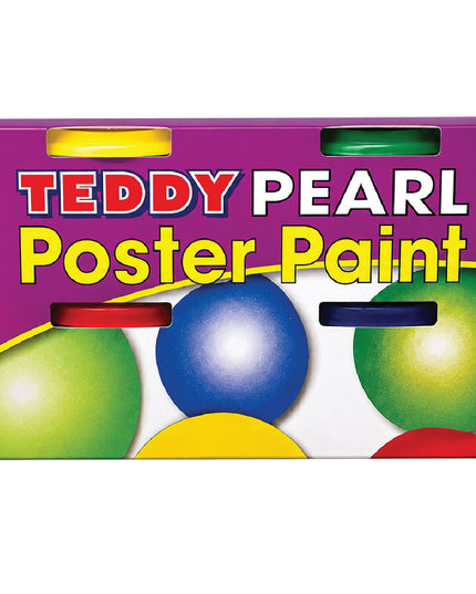 Paint Poster Kit - 4 x 100ml Pearl - Teddy 4