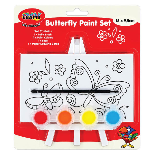 Paint Set - Butterfly 15x9.5cm 2
