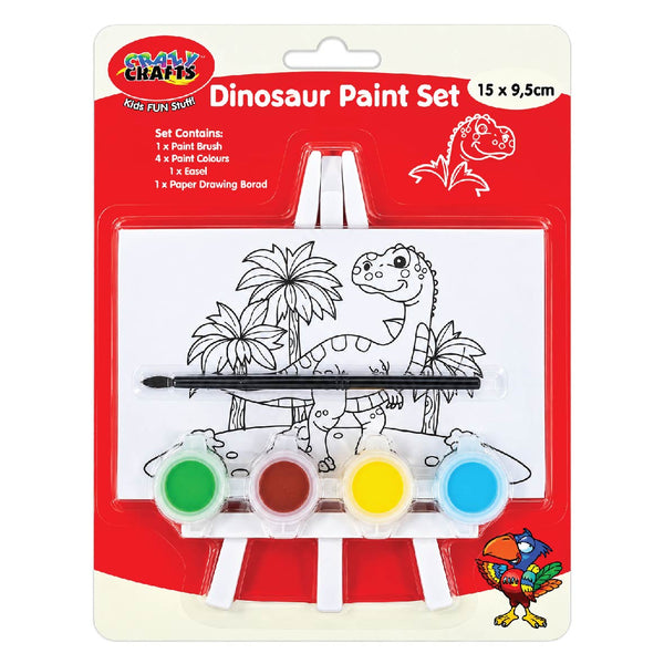 Paint Set - Dinosaur 15x9.5cm 2