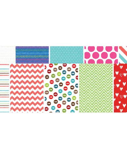 Paper - Scrapbook Sheets 12 Inch - Colour Burst 4