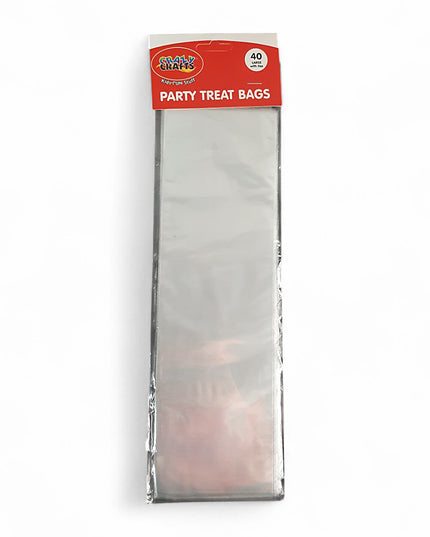 Party Treat Bags With Ties - 40pcs