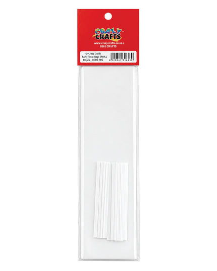 Party Treat Bags With Ties - 80 pieces 2