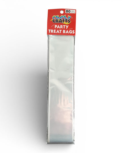 Party Treat Bags With Ties - 80pcs 2