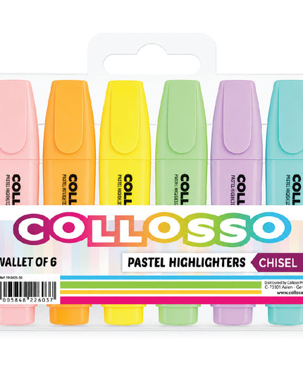 Pastel Highlighter 6's - Collosso 2