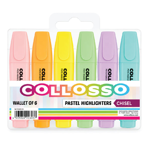 Pastel Highlighter 6's - Collosso 2
