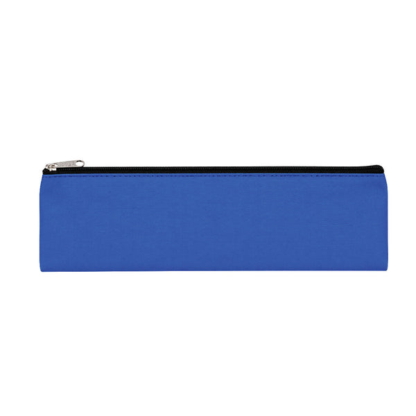 Pencil Bag Large Nylon Blue 2