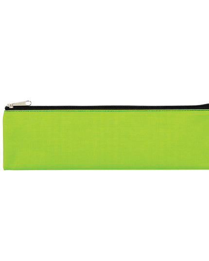 Pencil Bag Large Nylon Green 1
