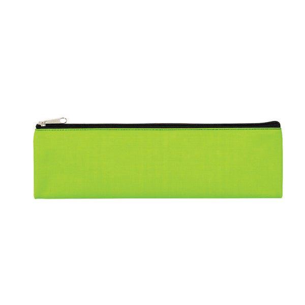 Pencil Bag Large Nylon Green 1