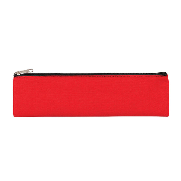 Pencil Bag Large Nylon Red 2