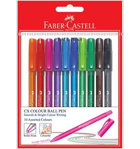 Pens Ballpoint Tri-Flow 10's Faber-Castell 1