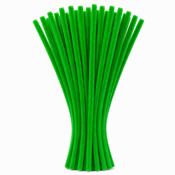 Pipe Cleaners 6mm 20's Green